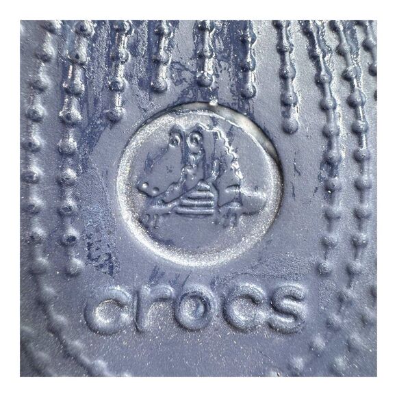 Crocs Baya Slide Sandal Mens 6 Womens 8 Solid Black Lightweight Water Friendly - Picture 7 of 10